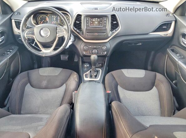 1C4PJMAB8HW551000 2017 JEEP CHEROKEE Black Առջևի վահանակի տեսք