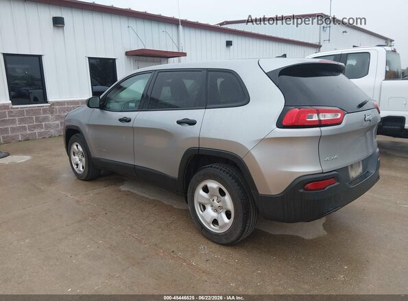 1C4PJMAB8HW579394 2017 JEEP CHEROKEE Gray Հետևի ձախ