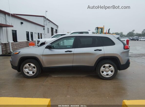 1C4PJMAB8HW579394 2017 JEEP CHEROKEE Gray Սալոնի 360 աստիճան տեսք