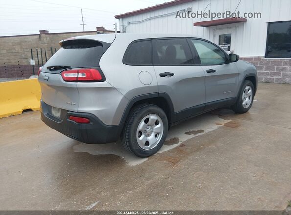 1C4PJMAB8HW579394 2017 JEEP CHEROKEE Gray Հետևի աջ