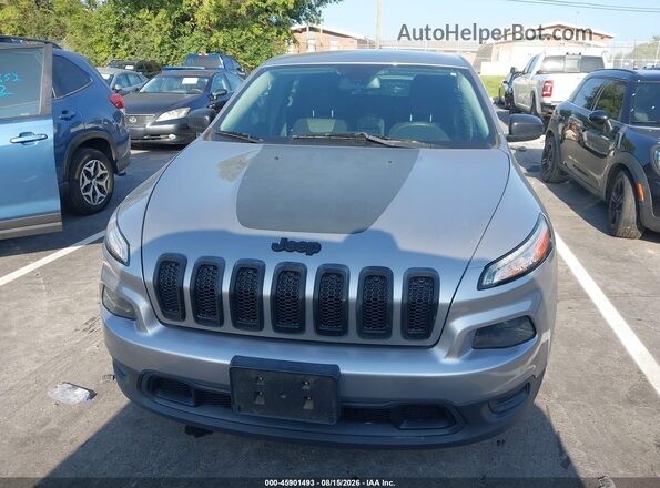 1C4PJMAB9GW247169 2016 JEEP CHEROKEE Серый Вид щитка приборов