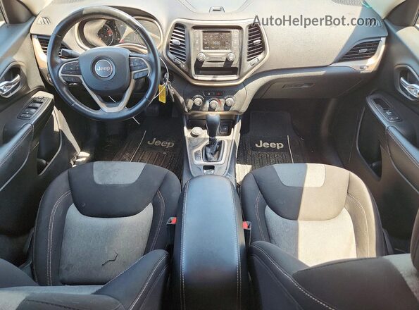 1C4PJMABXHW529404 2017 JEEP CHEROKEE Charcoal Vista del salpicadero