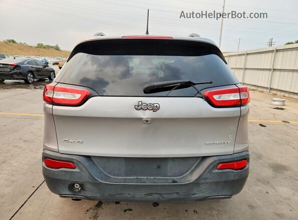 1C4PJMABXHW663961 2017 JEEP CHEROKEE Gray Vista trasera