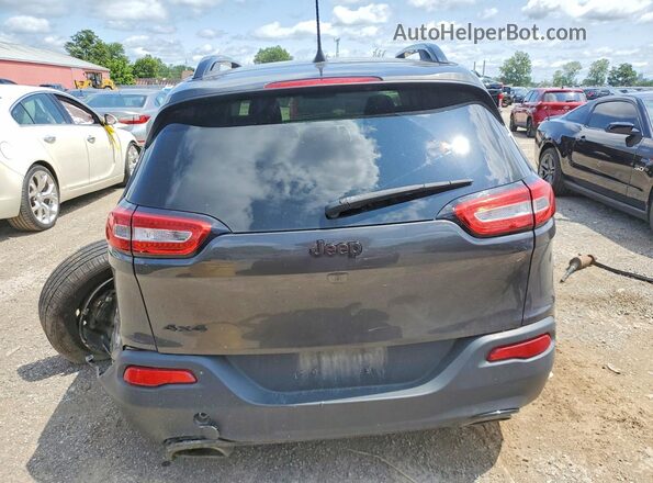 1C4PJMAS1GW356807 2016 JEEP CHEROKEE Угольный Вид сзади