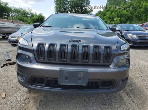 1C4PJMAS1GW356807 2016 JEEP CHEROKEE Угольный Вид спереди