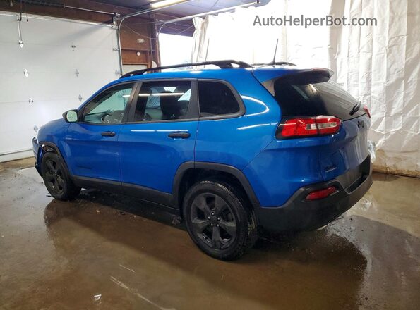 1C4PJMAS3HW589556 2017 JEEP CHEROKEE Blue Задня ліва чверть