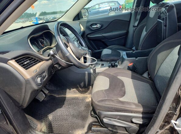 1C4PJMAS5GW138840 2016 JEEP CHEROKEE Black Սալոնի դիմացի տեսք