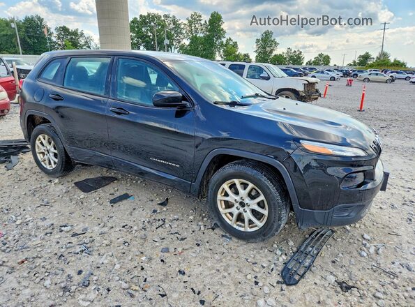 1C4PJMAS5GW138840 2016 JEEP CHEROKEE Black Առջևի աջ