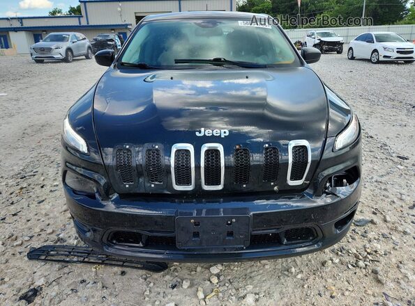 1C4PJMAS5GW138840 2016 JEEP CHEROKEE Black Դիմացի տեսք