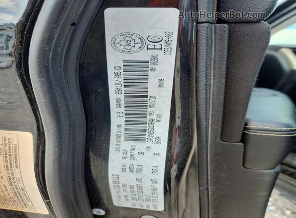 1C4PJMAS5GW138840 2016 JEEP CHEROKEE Black VIN կոդի պիտակի տեսք