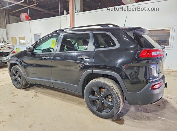 1C4PJMAS5HW545753 2017 JEEP CHEROKEE Black Trasero izquierdo