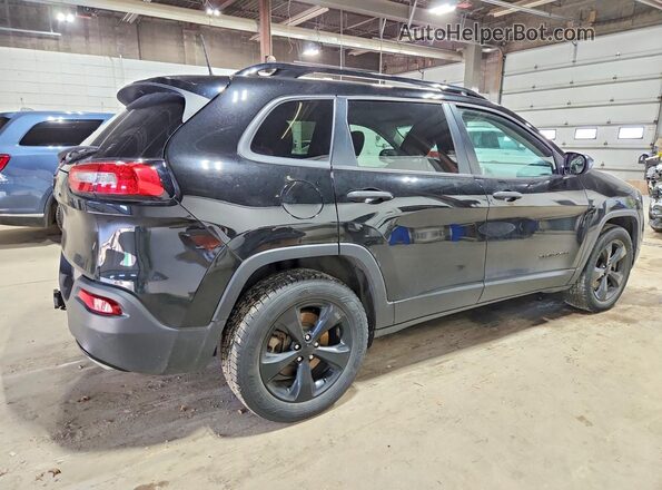 1C4PJMAS5HW545753 2017 JEEP CHEROKEE Black Trasero derecho
