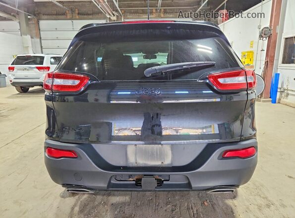 1C4PJMAS5HW545753 2017 JEEP CHEROKEE Black Vista trasera