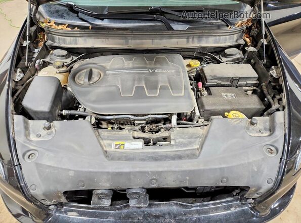 1C4PJMAS5HW545753 2017 JEEP CHEROKEE Black Vista del compartimento del motor