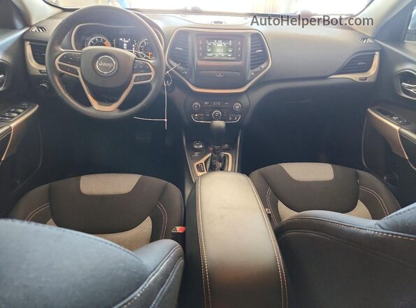 1C4PJMAS5HW647778 2017 JEEP CHEROKEE White Dashboard view