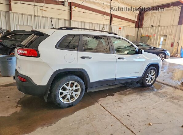 1C4PJMAS5HW647778 2017 JEEP CHEROKEE White Rear right