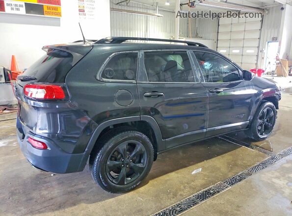 1C4PJMAS9GW333081 2016 JEEP CHEROKEE Black Rear right