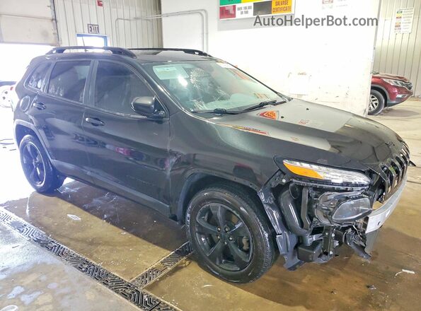 1C4PJMAS9GW333081 2016 JEEP CHEROKEE Black Front right