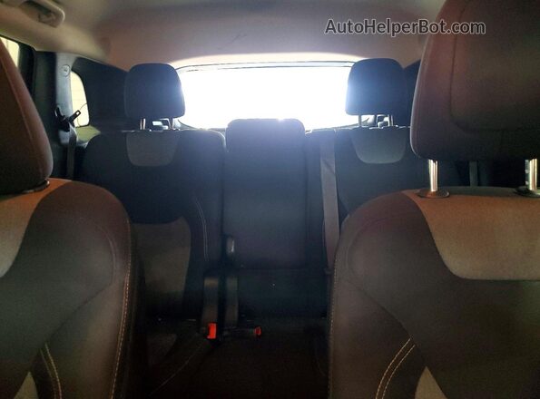 1C4PJMAS9GW333081 2016 JEEP CHEROKEE Black Rear seats view