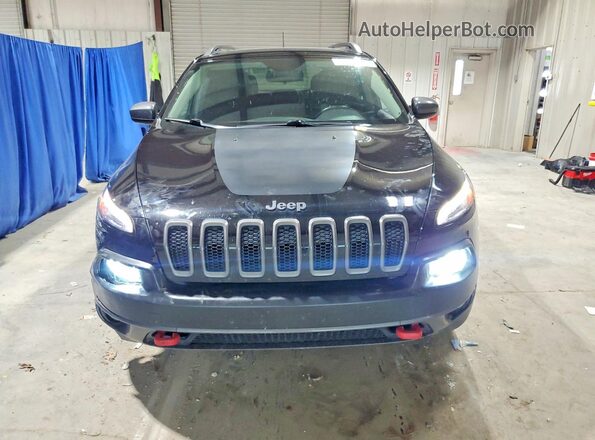 1C4PJMBB3HW513088 2017 JEEP CHEROKEE Black Widok z przodu