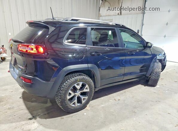 1C4PJMBB3HW513088 2017 JEEP CHEROKEE Black Tył prawy