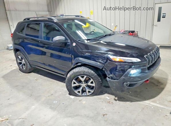 1C4PJMBB3HW513088 2017 JEEP CHEROKEE Black Przód prawy