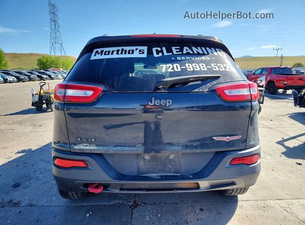 1C4PJMBB4HW519496 2017 JEEP CHEROKEE Gray Vista trasera