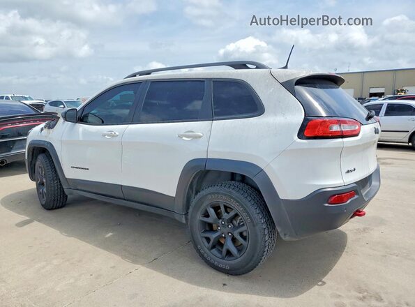 1C4PJMBB6JD505388 2018 JEEP CHEROKEE White Tył lewy