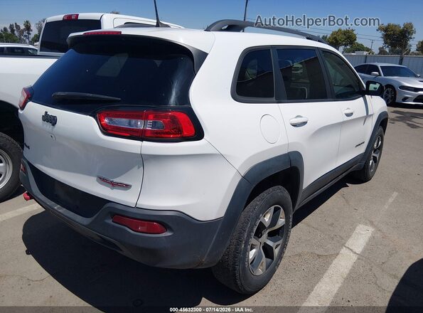 1C4PJMBB7HD225053 2017 JEEP CHEROKEE White Trasero derecho
