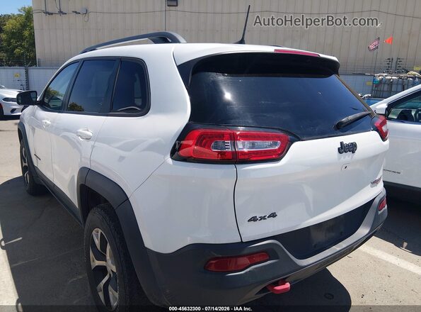 1C4PJMBB7HD225053 2017 JEEP CHEROKEE White Trasero izquierdo