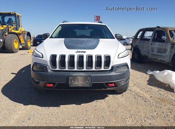1C4PJMBB7HD239888 2017 JEEP CHEROKEE White Вид щитка приладів