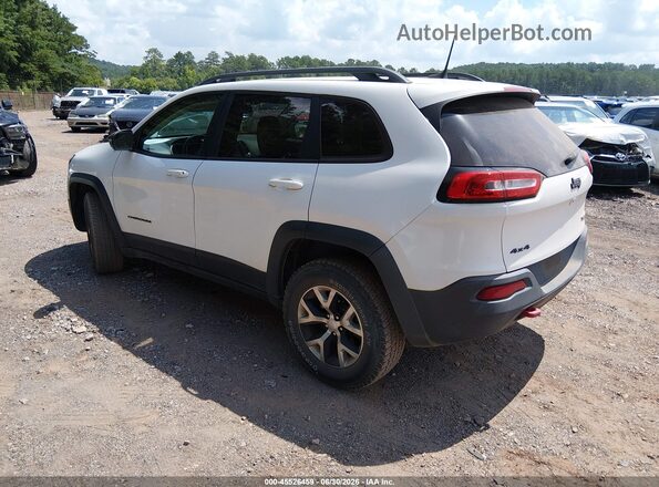 1C4PJMBB8HD239902 2017 JEEP CHEROKEE White Rear left