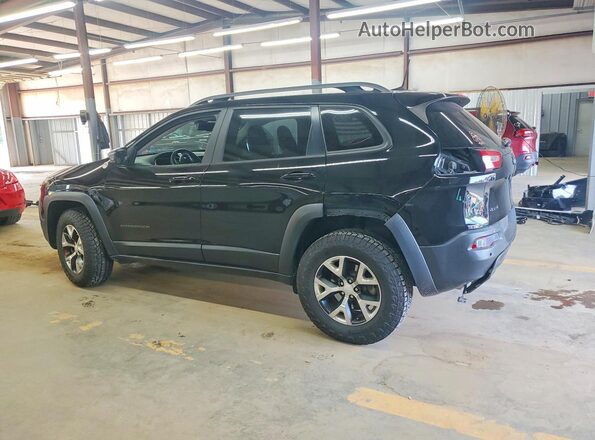 1C4PJMBB9JD608563 2018 JEEP CHEROKEE Черный Задняя левая четверть