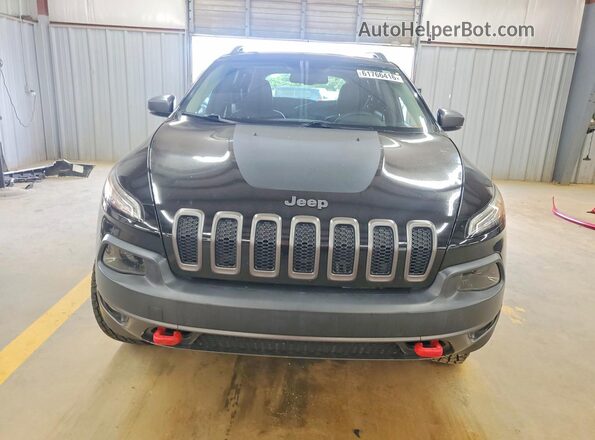 1C4PJMBB9JD608563 2018 JEEP CHEROKEE Черный Вид спереди