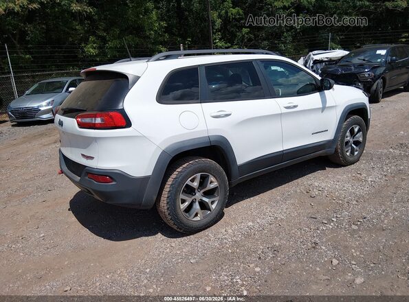 1C4PJMBBXHD239903 2017 JEEP CHEROKEE Белый Задняя правая четверть