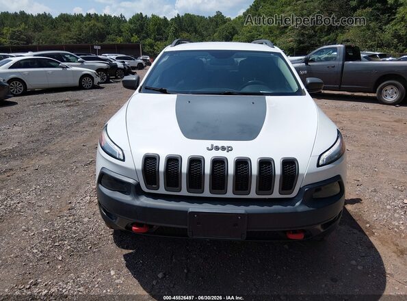 1C4PJMBBXHD239903 2017 JEEP CHEROKEE Белый Вид спереди