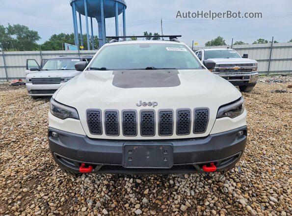 1C4PJMBN5KD486960 2019 JEEP CHEROKEE Белый Вид спереди