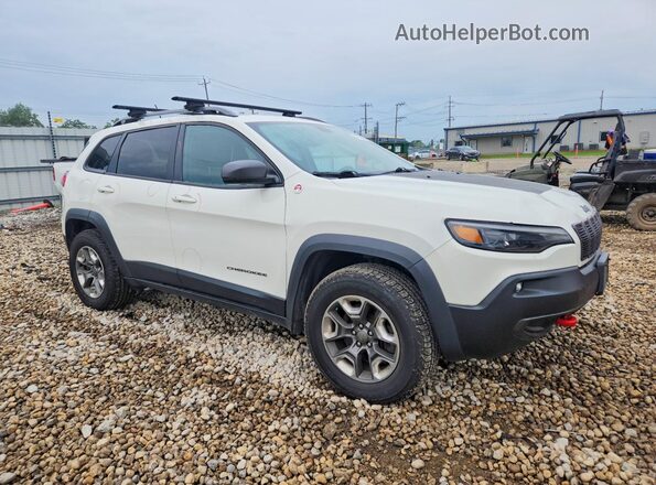 1C4PJMBN5KD486960 2019 JEEP CHEROKEE Белый Передняя правая четверть