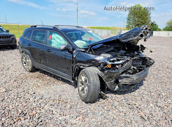 1C4PJMBN8LD594460 2020 JEEP CHEROKEE Черный Передняя правая четверть
