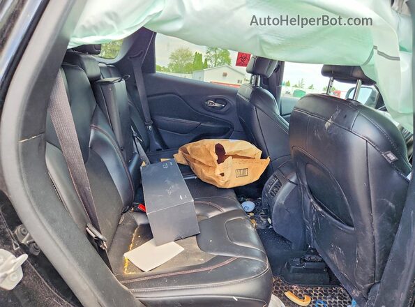 1C4PJMBN8LD594460 2020 JEEP CHEROKEE Черный Вид задних сидений