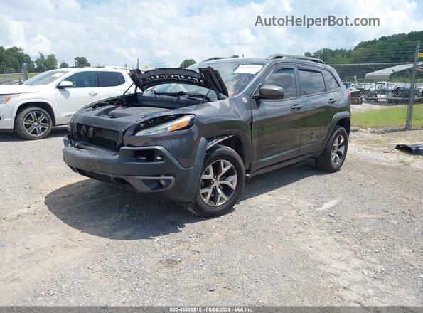 1C4PJMBS1GW114923 2016 JEEP CHEROKEE Gray Przód lewy