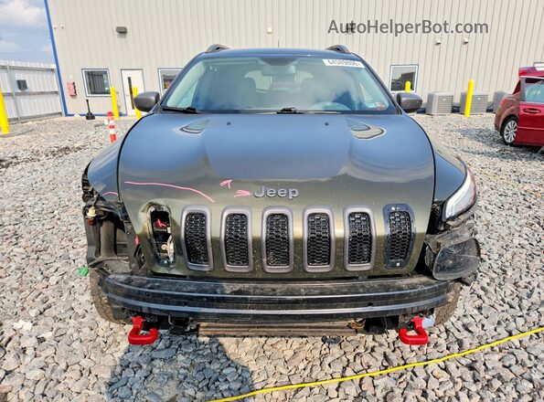 1C4PJMBS2GW133657 2016 JEEP CHEROKEE Зеленый Вид спереди