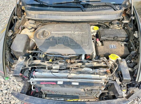 1C4PJMBS2GW133657 2016 JEEP CHEROKEE Зеленый Вид подкапотного пространства