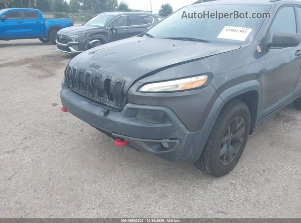 1C4PJMBS2GW183412 2016 JEEP CHEROKEE Gray Vista frontal