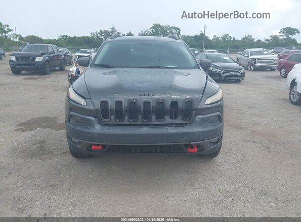 1C4PJMBS2GW183412 2016 JEEP CHEROKEE Gray Vista del cuadro de instrumentos