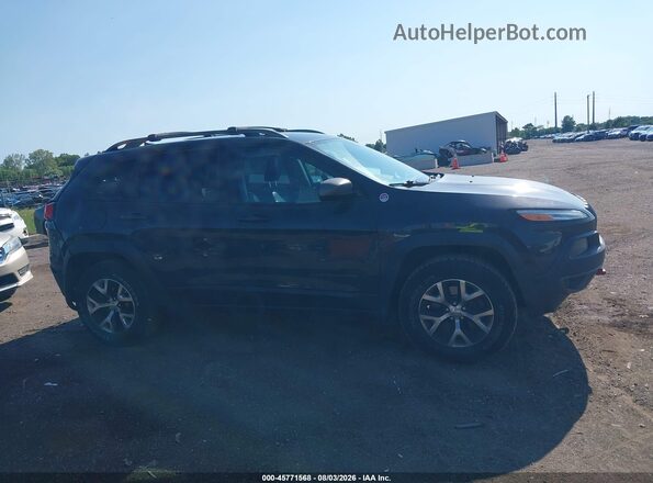 1C4PJMBS2GW242121 2016 JEEP CHEROKEE Black Vista interior trasera