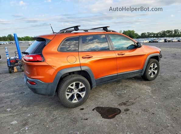 1C4PJMBS2GW268802 2016 JEEP CHEROKEE Orange Tył prawy