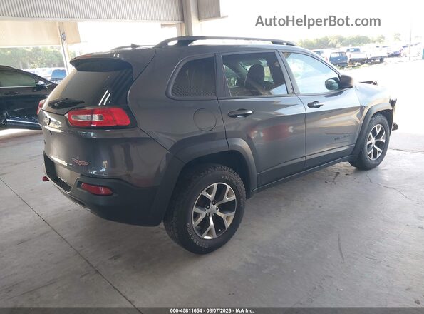 1C4PJMBS2HW582290 2017 JEEP CHEROKEE Gray Задня права чверть