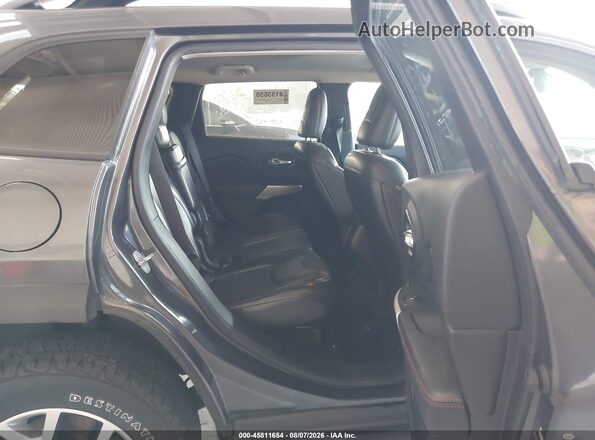 1C4PJMBS2HW582290 2017 JEEP CHEROKEE Gray Вид наклейки з VIN-кодом