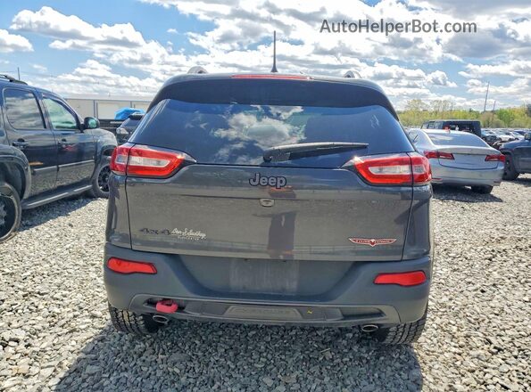 1C4PJMBS3GW123588 2016 JEEP CHEROKEE Серый Вид сзади